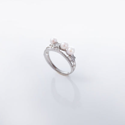 Little Stars Pearl Ring