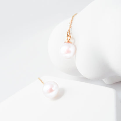 Classic Akoya Pearl Drop Earrings