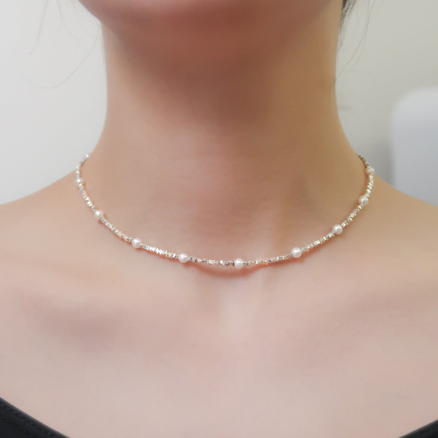 Starry Freshwater Pearl Necklace